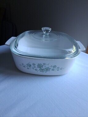 Corningware Green Callaway Ivy Casserole Dish with Lid